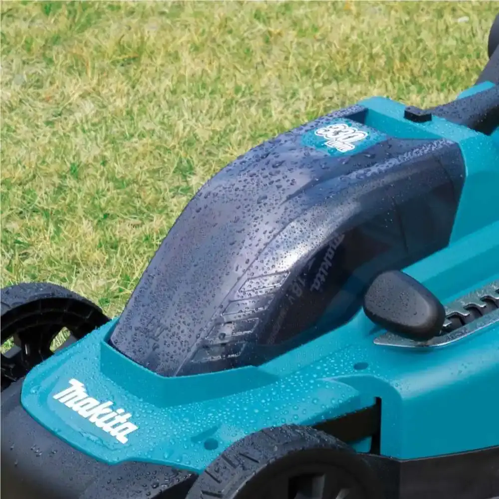 Cortador de grama 33CM com bateria 18V 5AH e carregador bivolt Makita — fotografia 5
