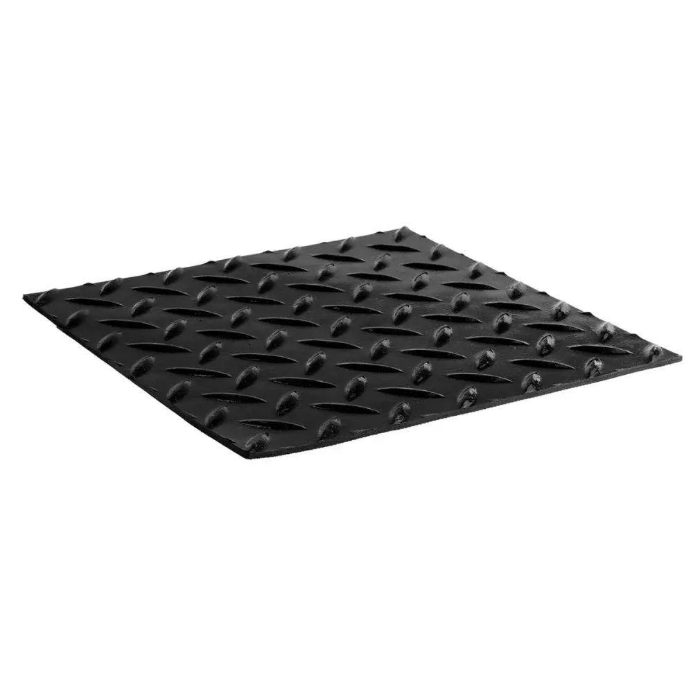 Piso de borracha diamante 3,0MM rolo 1X20M Worker — fotografia de referência