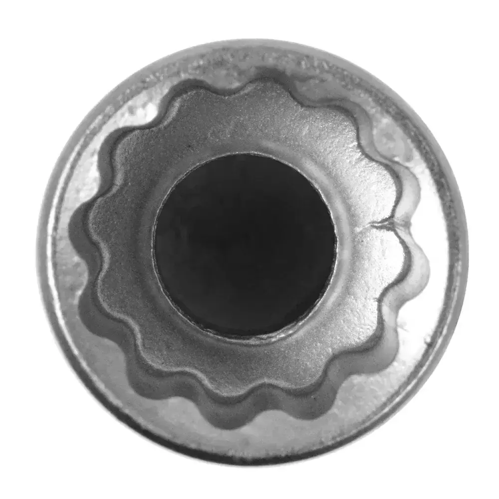 Chave soquete 17 mm estriado encaixe 1/2 Gedore — fotografia 9