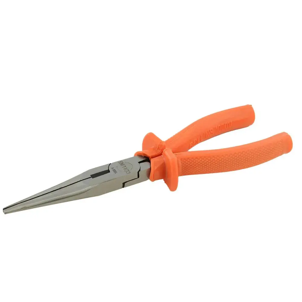Alicate de bico meia cana longo 7.1/2” Collins — fotografia 11