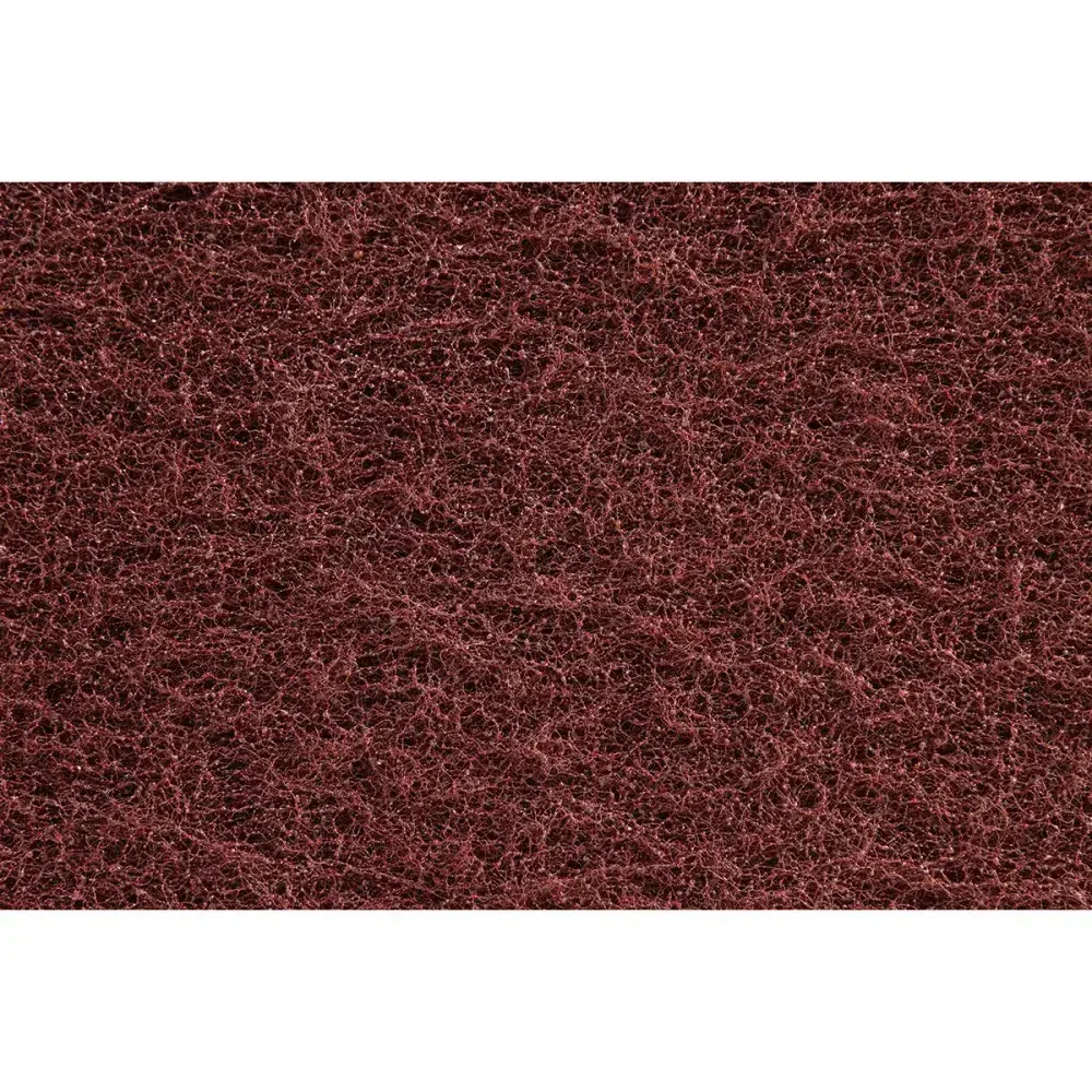 Manta abrasiva de fibra limpeza de ferrugem 130X240MM marrom Norton — fotografia 6