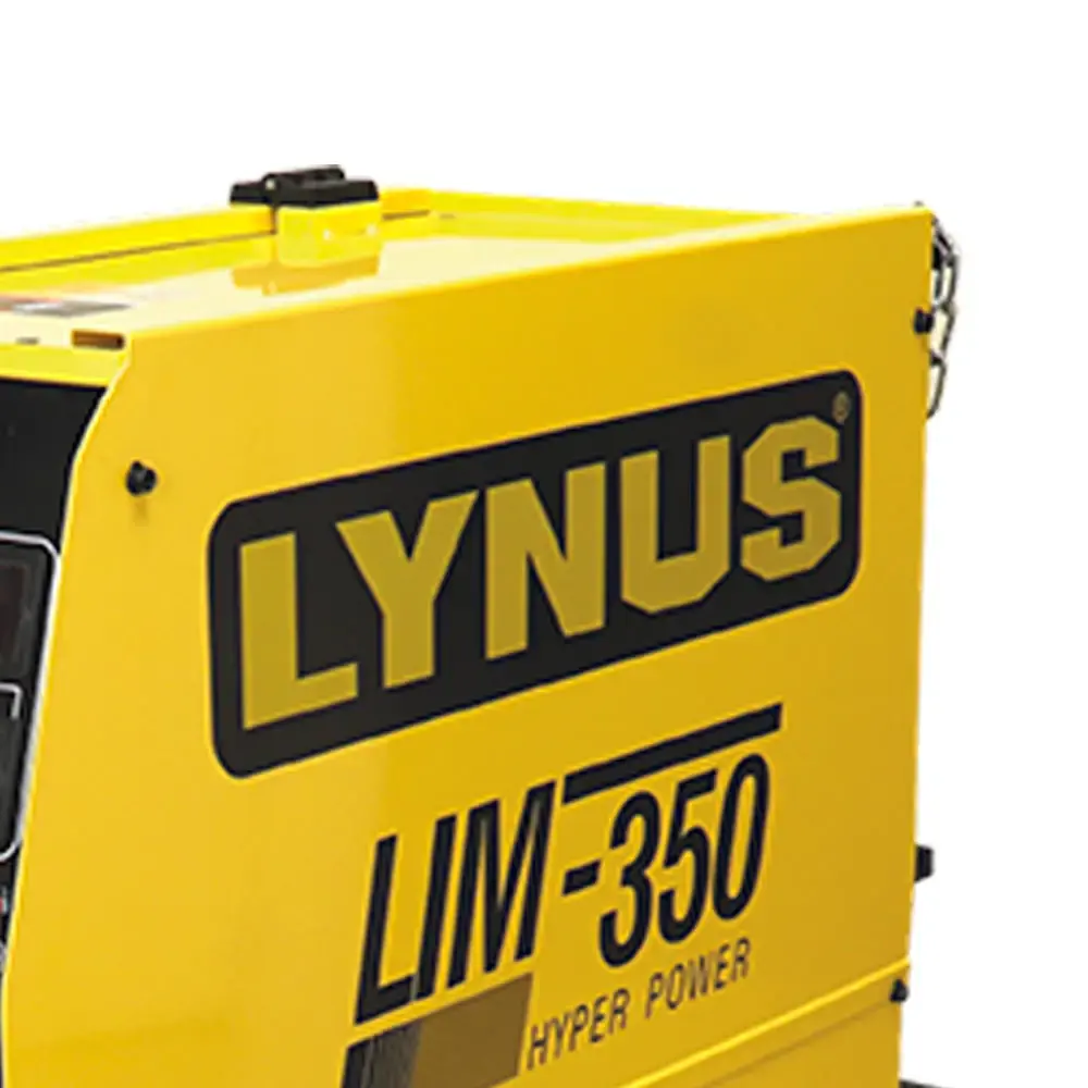 Solda multiprocessos MIG MAG MMA e TIG DC LIM-350 trifásica Lynus — fotografia 5