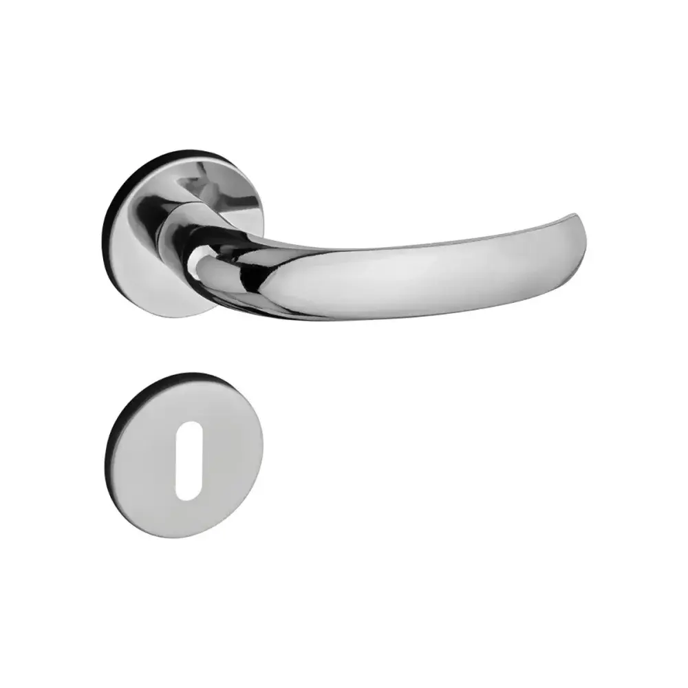 Fechadura banheiro concept roseta cromado Pado