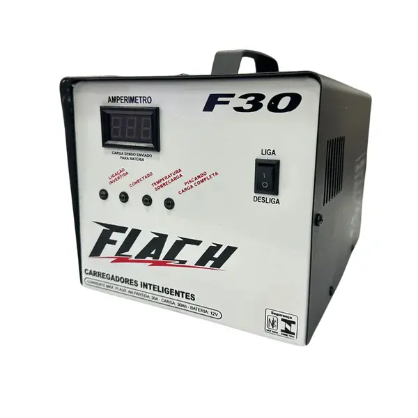 Carregador de baterias inteligente F30 - 12V Flach