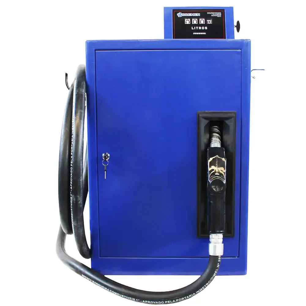 Kit bomba abastecimento óleo diesel 85L/MIN com medidor 9803220 Bremen 220 V — fotografia de referência