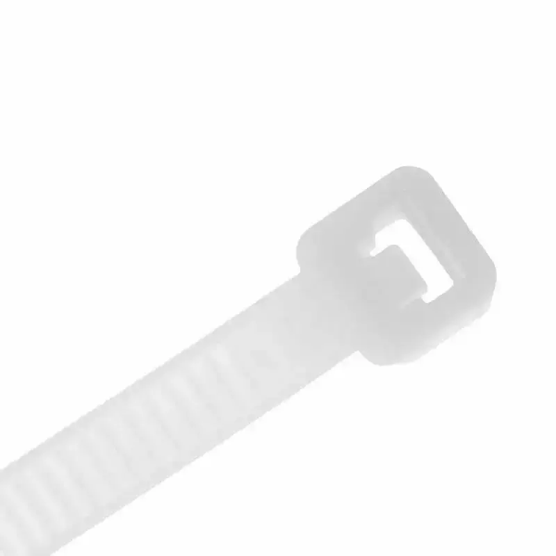 Abraçadeira de Nylon 3.6 x 200MM Branca 8631 BRASFORT — fotografia 3