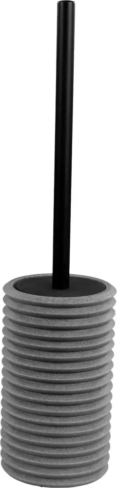 Escova para vaso sanitário sanfonada cinza Kala — fotografia 3