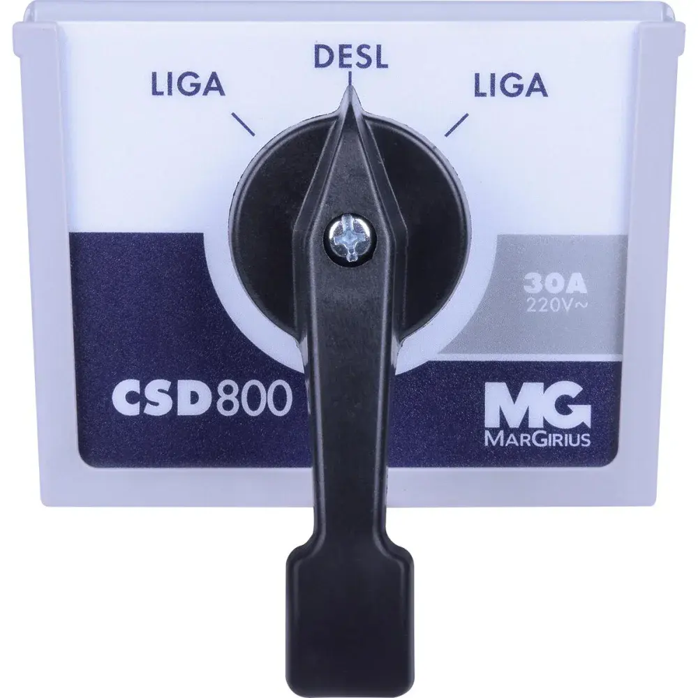 Chave motor l d l Margirius mono tri 30A — fotografia de referência