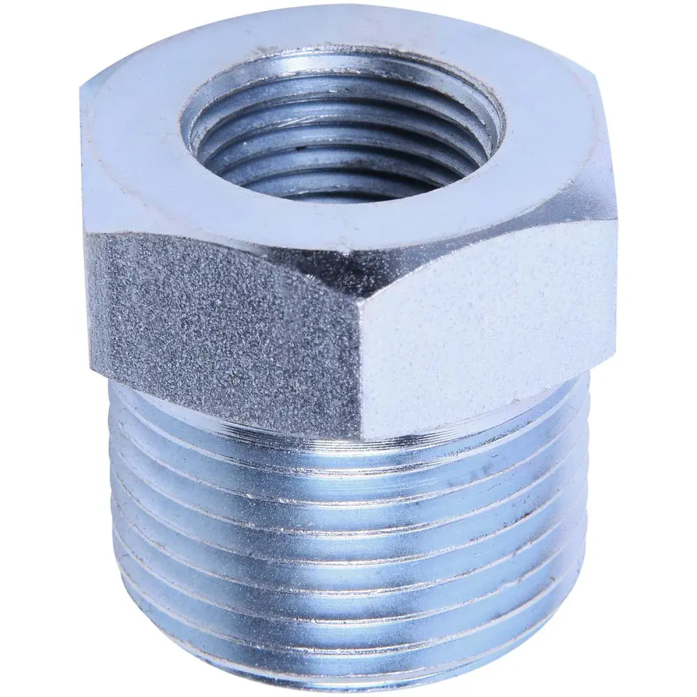 Redução macho e fêmea 1 x 3/8 bicromada bsp Conelub — fotografia 5