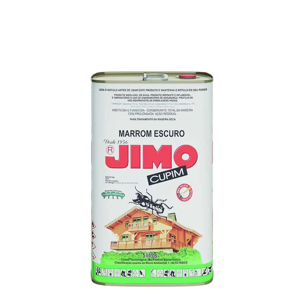 Cupim jimo química 5 litros marrom