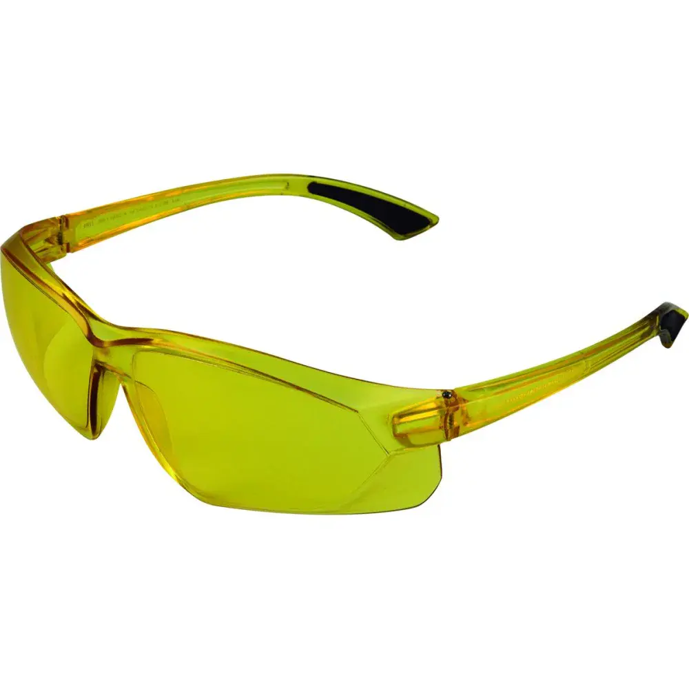 Óculos de proteção em policarbonato amarelo WK3 Worker