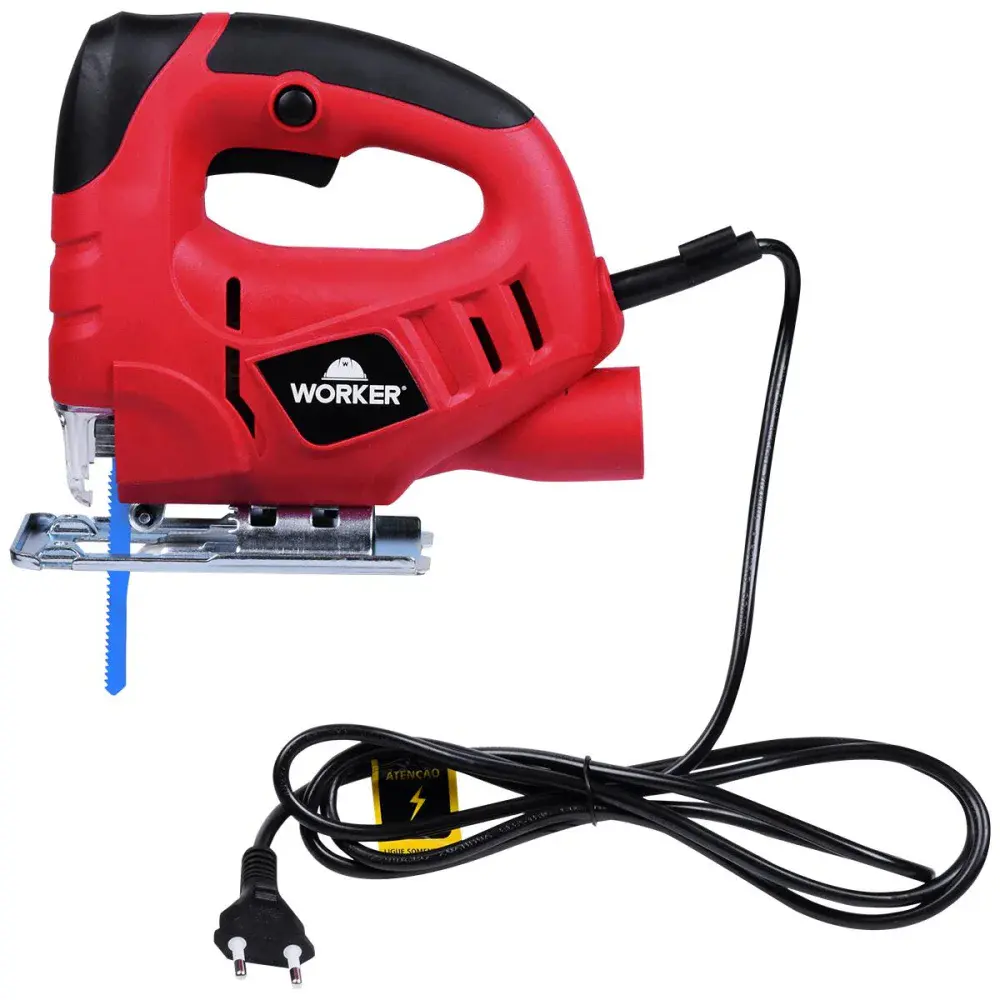 Serra tico-tico elétrica tipo u e t 400W 127V Worker — fotografia de referência