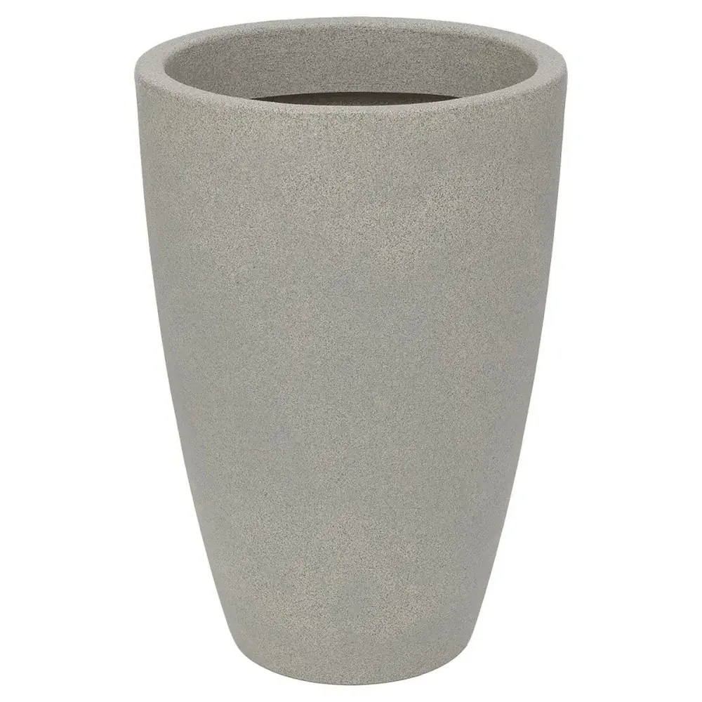 Vaso malta cone em granito pedra 30X40CM 19L Vasart — fotografia de referência