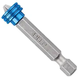 Bits Phillips 1/4 POL x 50 mm PH2 Imantado com Limitador GROSS — fotografia 2