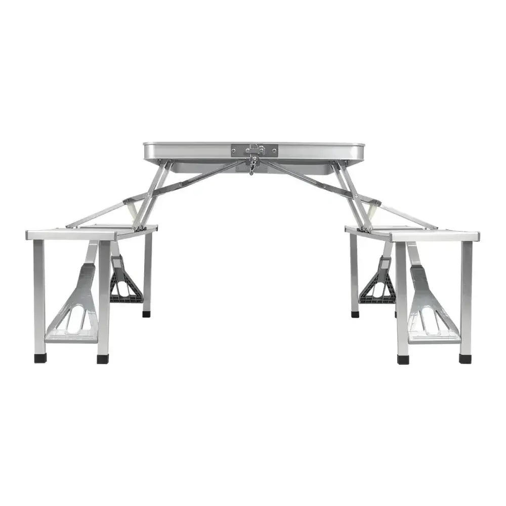 Mesa dobrável deluxe com 4 banquetas Kala — fotografia 9