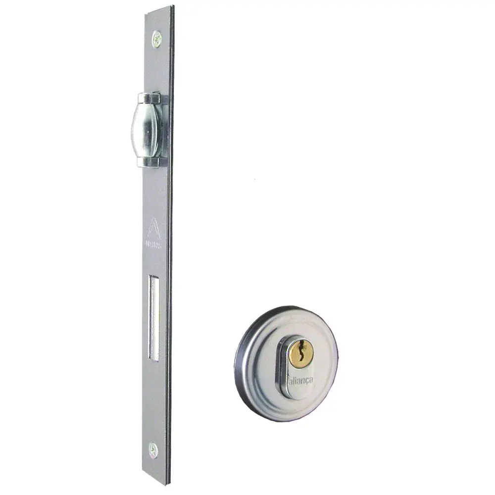 Fechadura rolete aliança F5600/20 cromado redondo