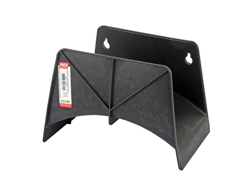 Suporte para mangueira na cor preta max metalúrgica kala
