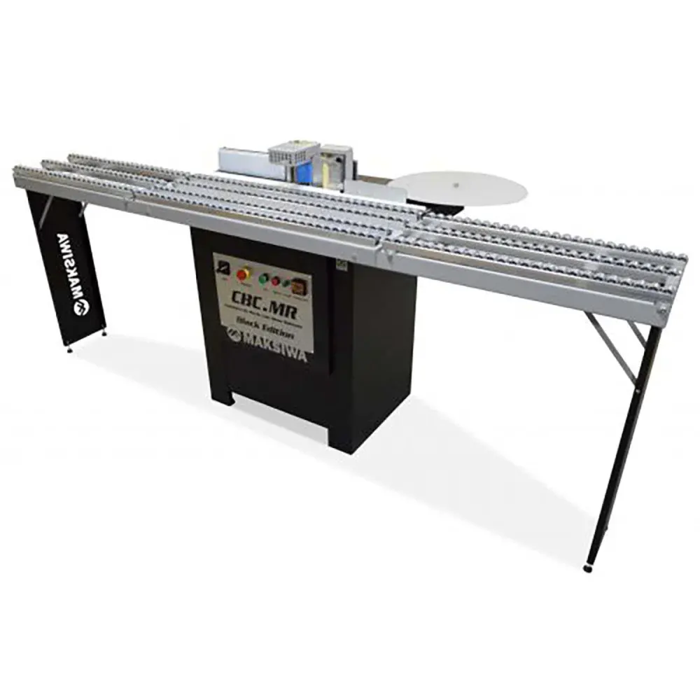 Coladeira de bordas mono com mesa roletada 1500W 220V Maksiwa — fotografia de referência
