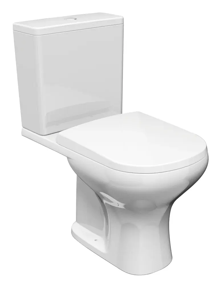 Kit bacia e caixa acoplada luna 3/6L dual flush branco completo lorenzetti Lorenzetti Duchas