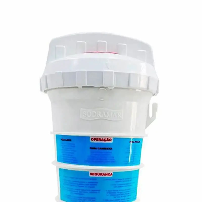 Dosador de cloro 2 KG automático para piscina 000451 Sodramar — fotografia 3