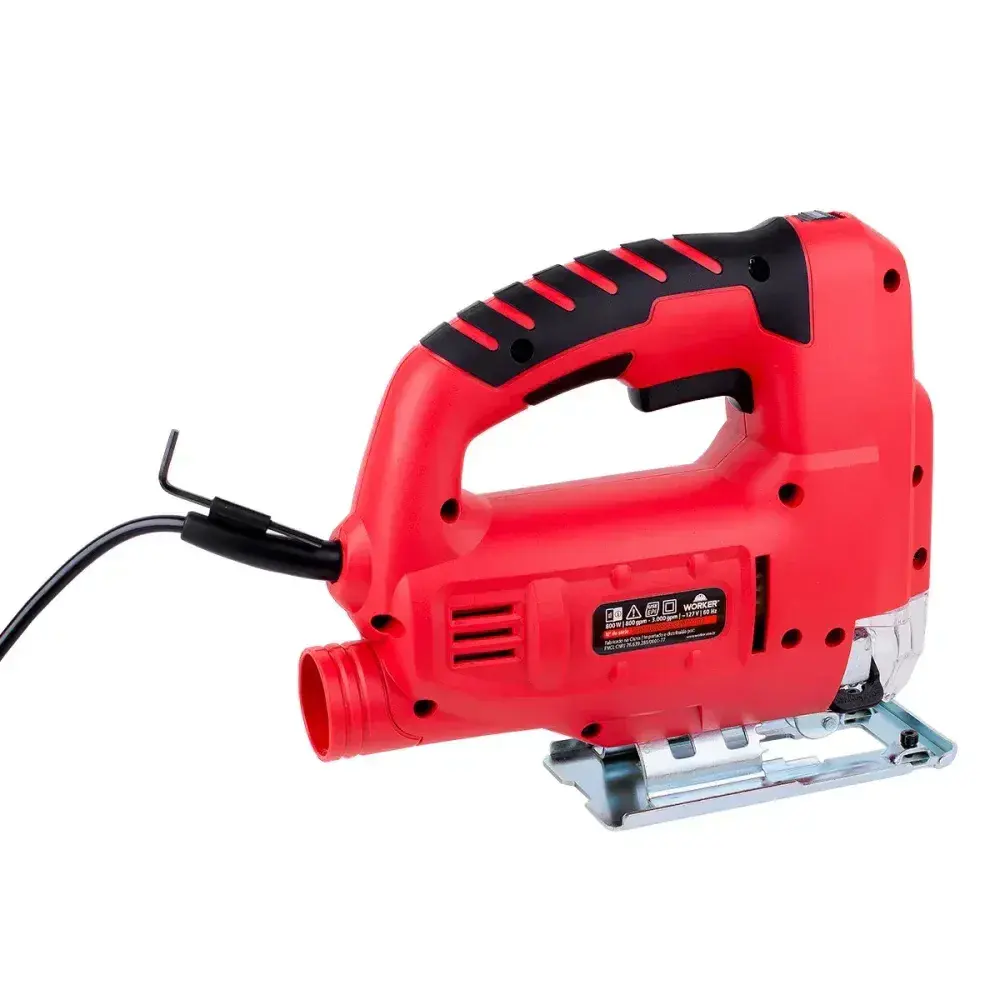 Serra tico tico elétrica tipo m/t 800W 220V Worker — fotografia 7