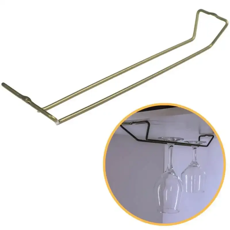Suporte organizador porta taças fixo viena verde oliva 991444 BEL BEL FIX — fotografia de referência