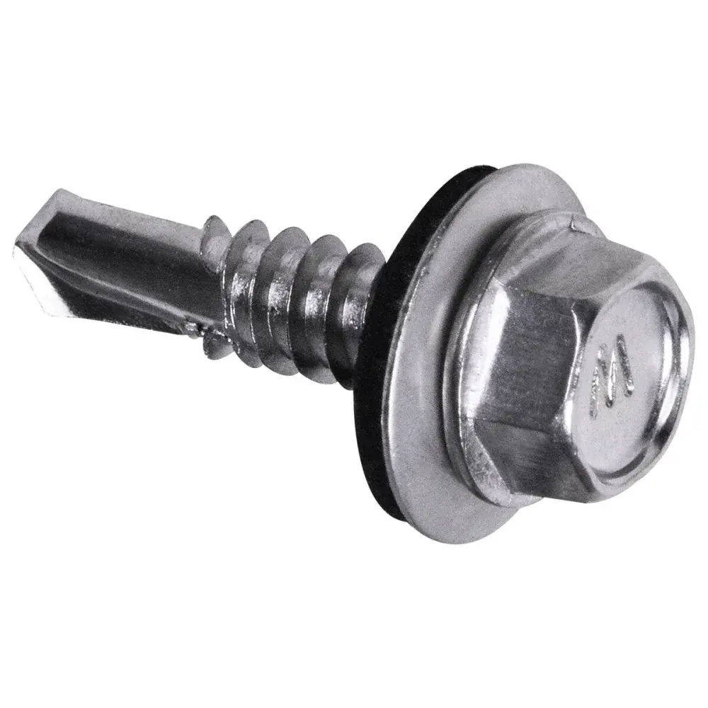 Parafuso ponta broca inox 6,3MMX1 300 peç Worker — fotografia 4