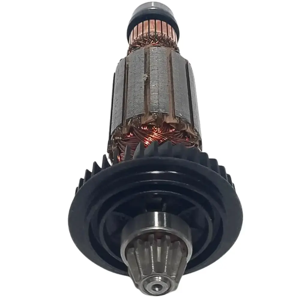 Conjunto de induzido e pinhão para esmerilhadeira 127V GWS 850 Bosch — fotografia 4