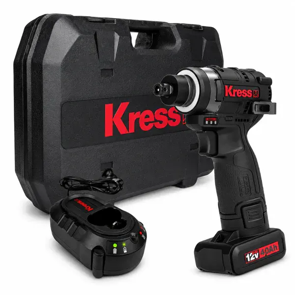 Chave e parafusadeira de impacto brushless 1/2" e 1/4" - KH260 Kress — fotografia de referência
