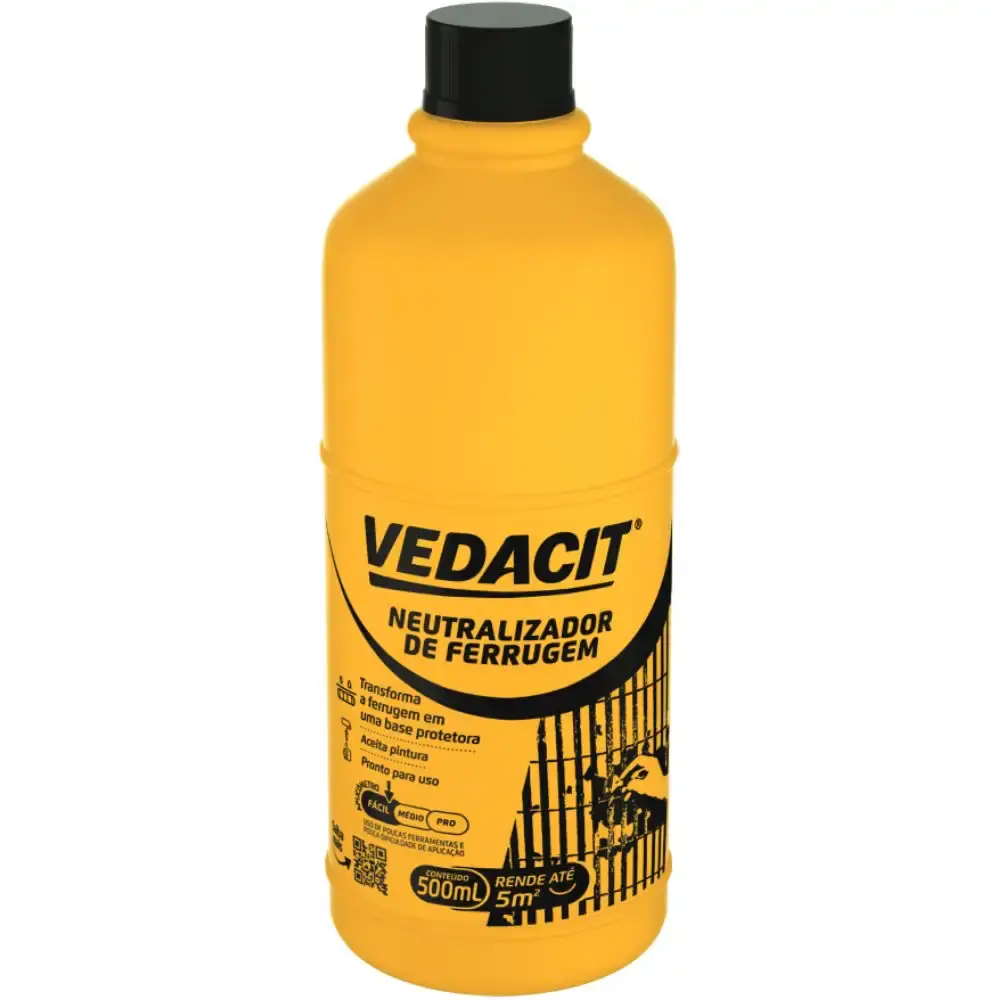 Neutralizador ferrugem vedacit 500 ML para metais ferrosos otto Tapmatic — fotografia de referência