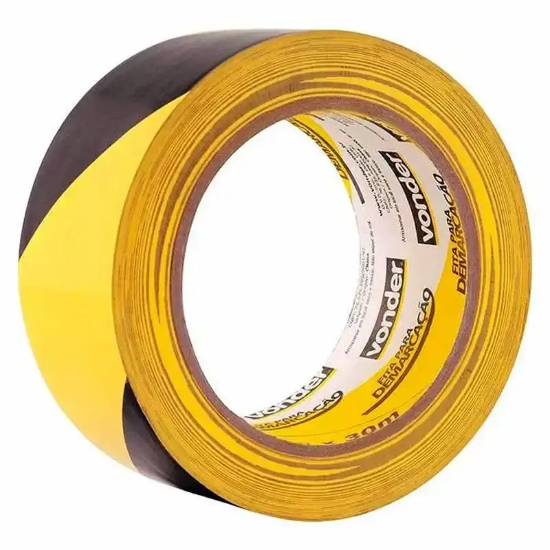 Fita para Demarcação de Solo ZEBRADA 48 MM x 30 Metros VONDER — fotografia 2