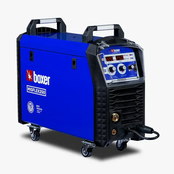 Inversora de solda migflex 250 multi processo - 220V - 220A - Boxer