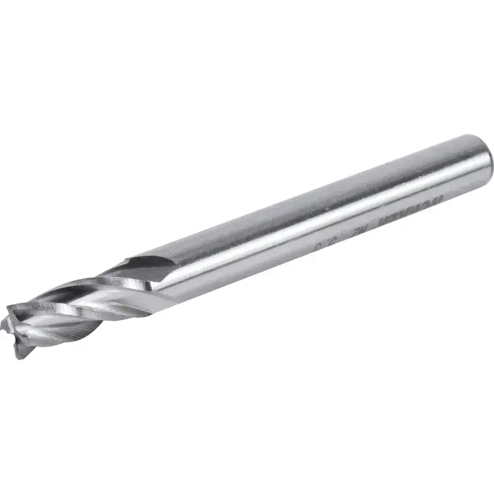 Fresa de topo reto aço rápido 5,5MM haste 6MM Worker — fotografia 8