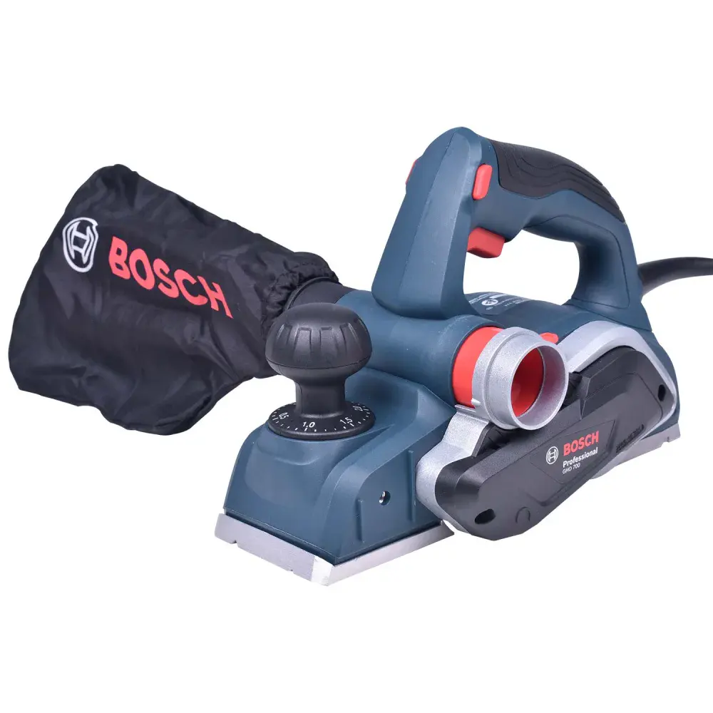 Plaina elétrica GHO-700 2,6MM 16500RPM 700W 127V Bosch — fotografia de referência