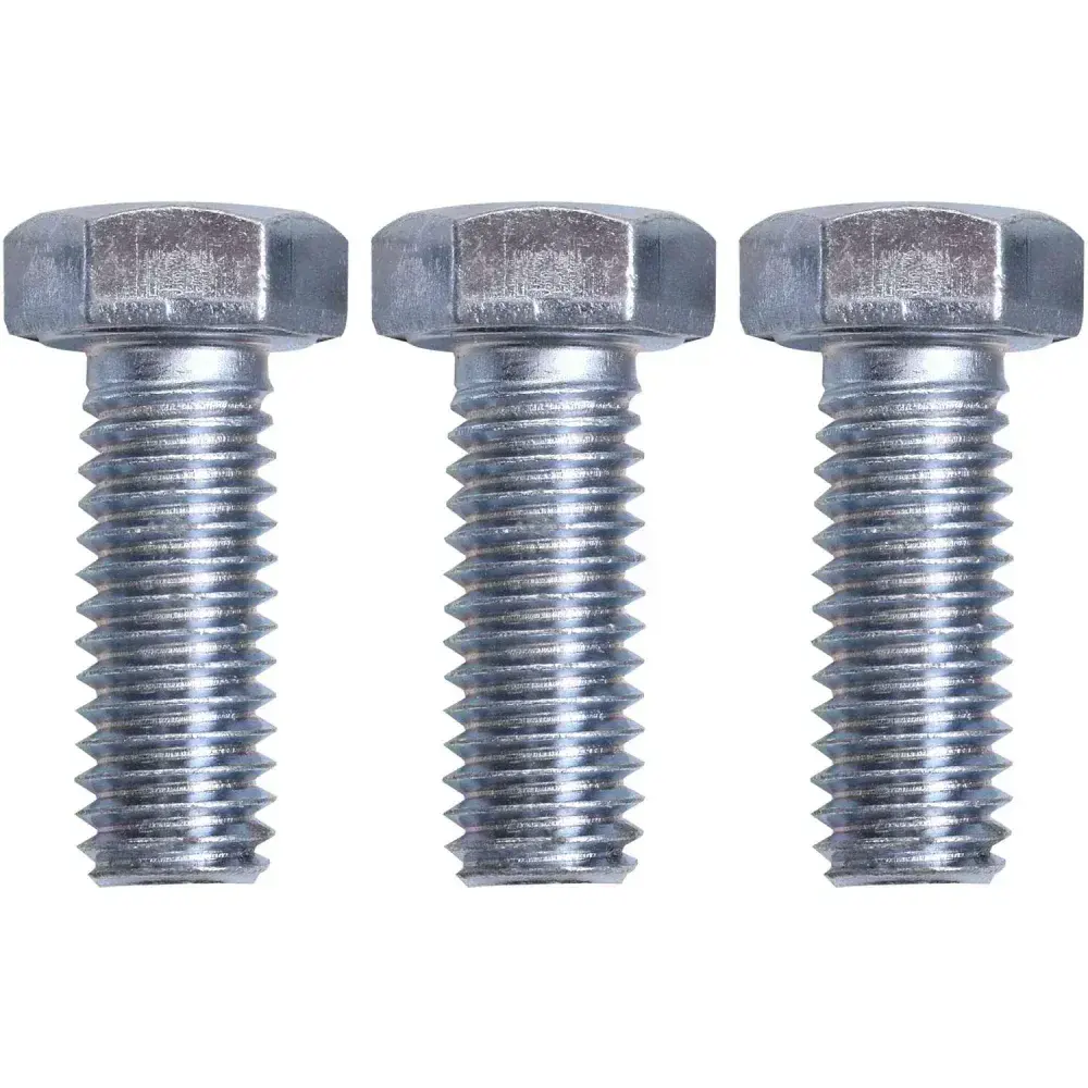 Parafuso sextavado unc 3/8” x 1” 421910 Worker – 3 peças — fotografia 5