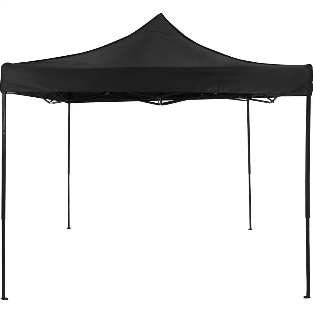 Tenda Gazebo Dobrável 3 x 3 Metros Oxford BEL Preto-Preto Belfix — fotografia 7