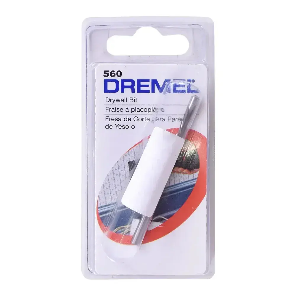 Broca para corte de gesso e drywall 1/8 3,2 mm 560 Dremel — fotografia 6