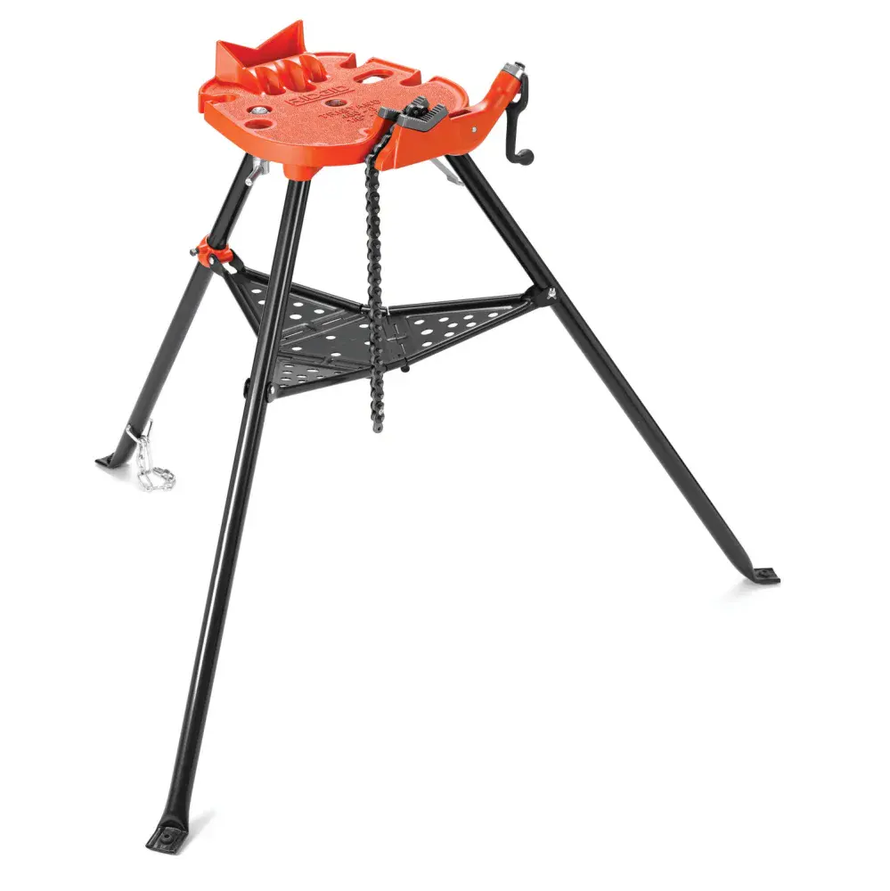 Torno de corrente com tripe 1/8- 6 Ridgid — fotografia de referência