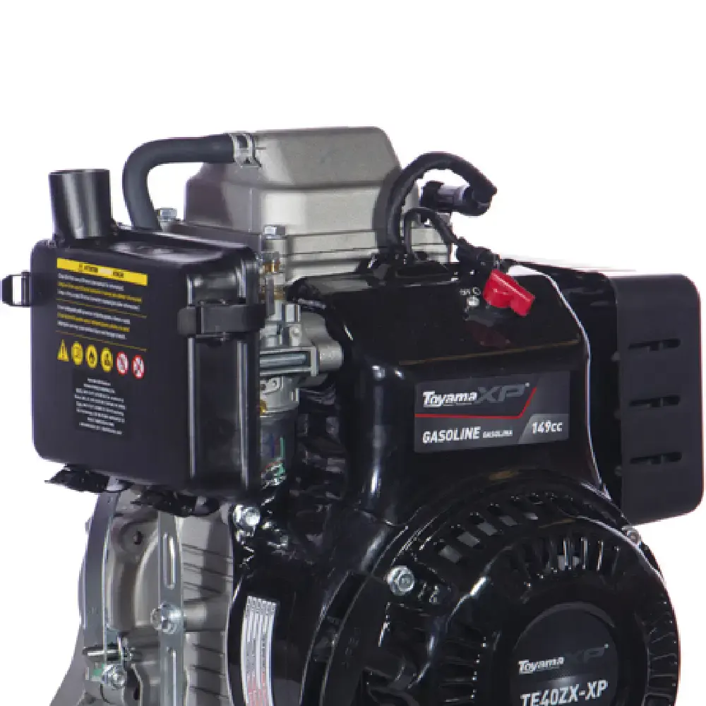 Motor gasolina 4 HP 4 tempos compactador de solo TE40ZX Toyama — fotografia 3