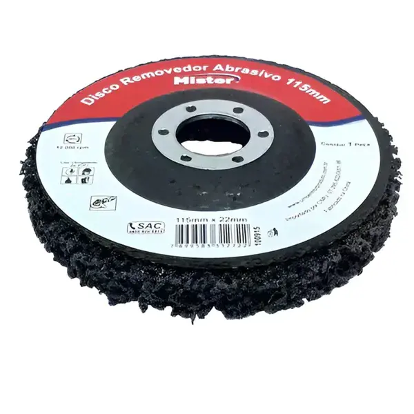 Disco abrasivo removedor 115MM - Mister — fotografia de referência
