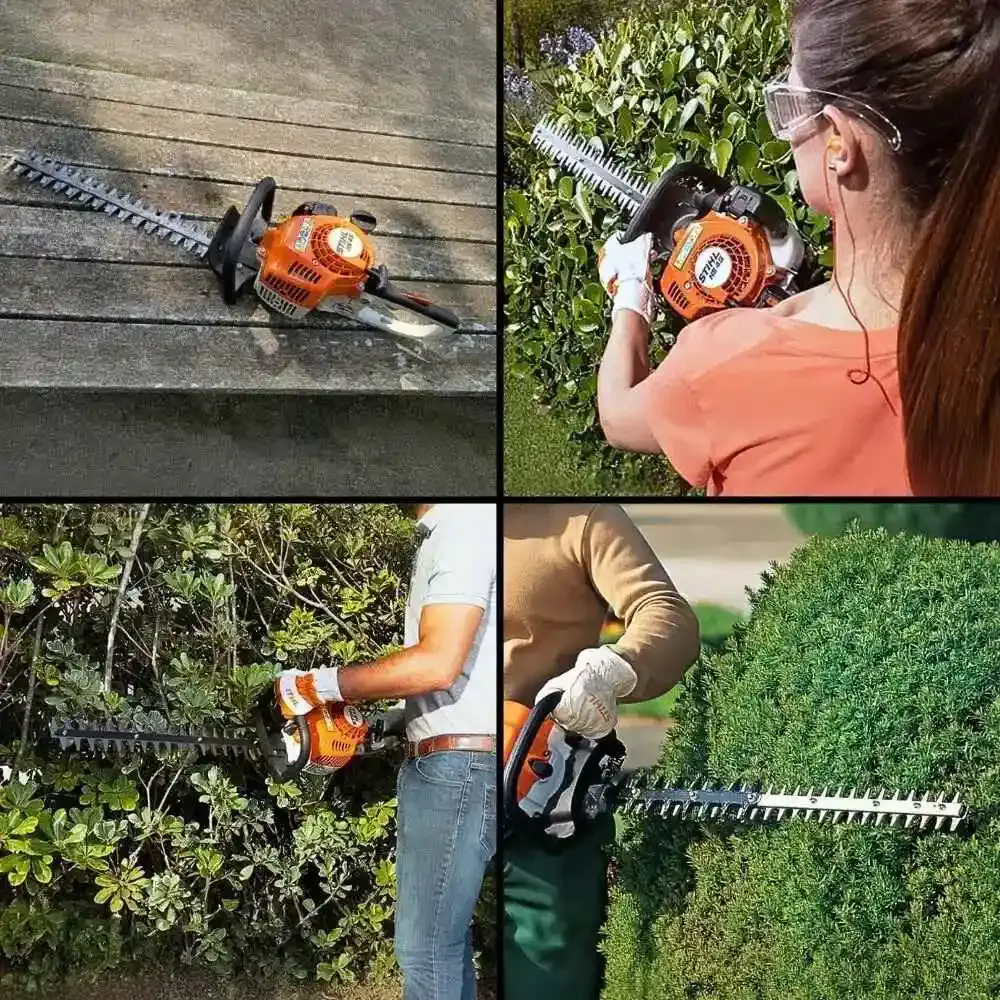 Podador a gasolina 2 tempos 27,2 CC HS 45 Stihl — fotografia 7