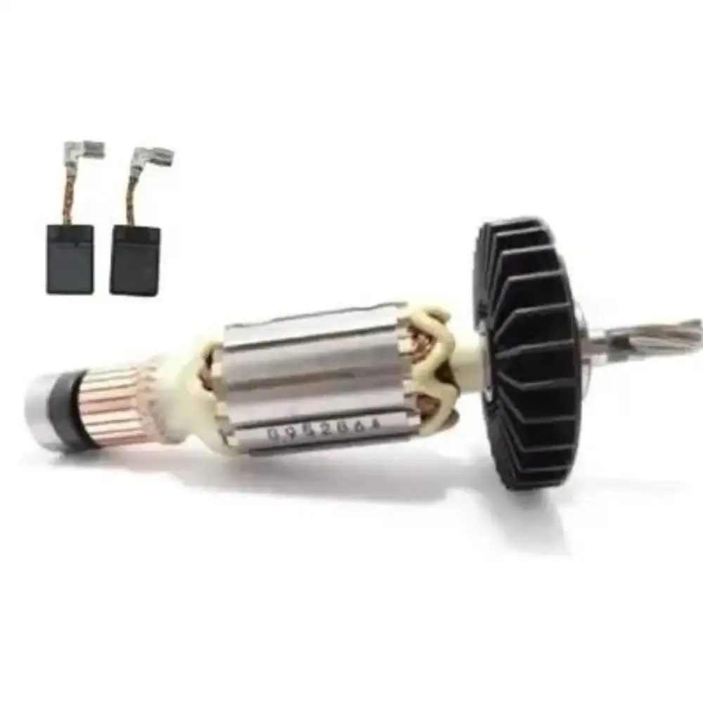 Induzido + escova original makita martelete HR2470 220V