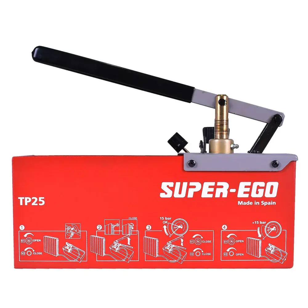 Bomba para teste hidrostático tp 25 até 25 bar super ego — fotografia 3