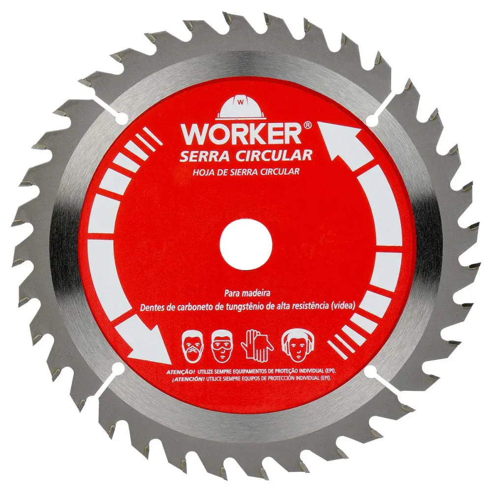 Disco de serra widea 7.1/4 36 dentes 20MM Worker
