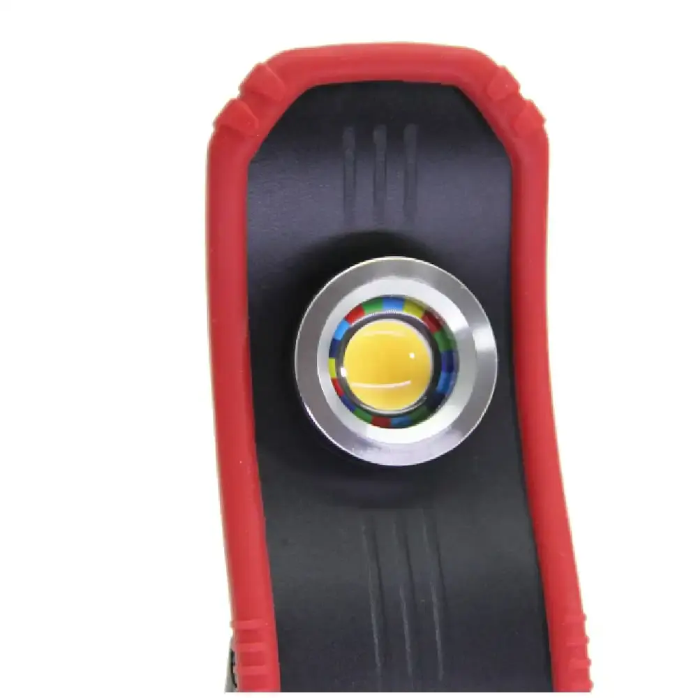 Lanterna de led sunlight pro 5W à pilha para acerto de cores YGU045 yanguí — fotografia 5
