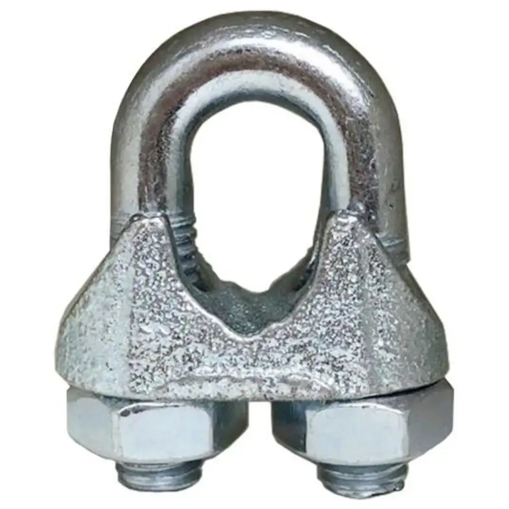 Grampo galvanizado para cabo de aço 3/8 POL 1,4 KG Belenus — fotografia de referência