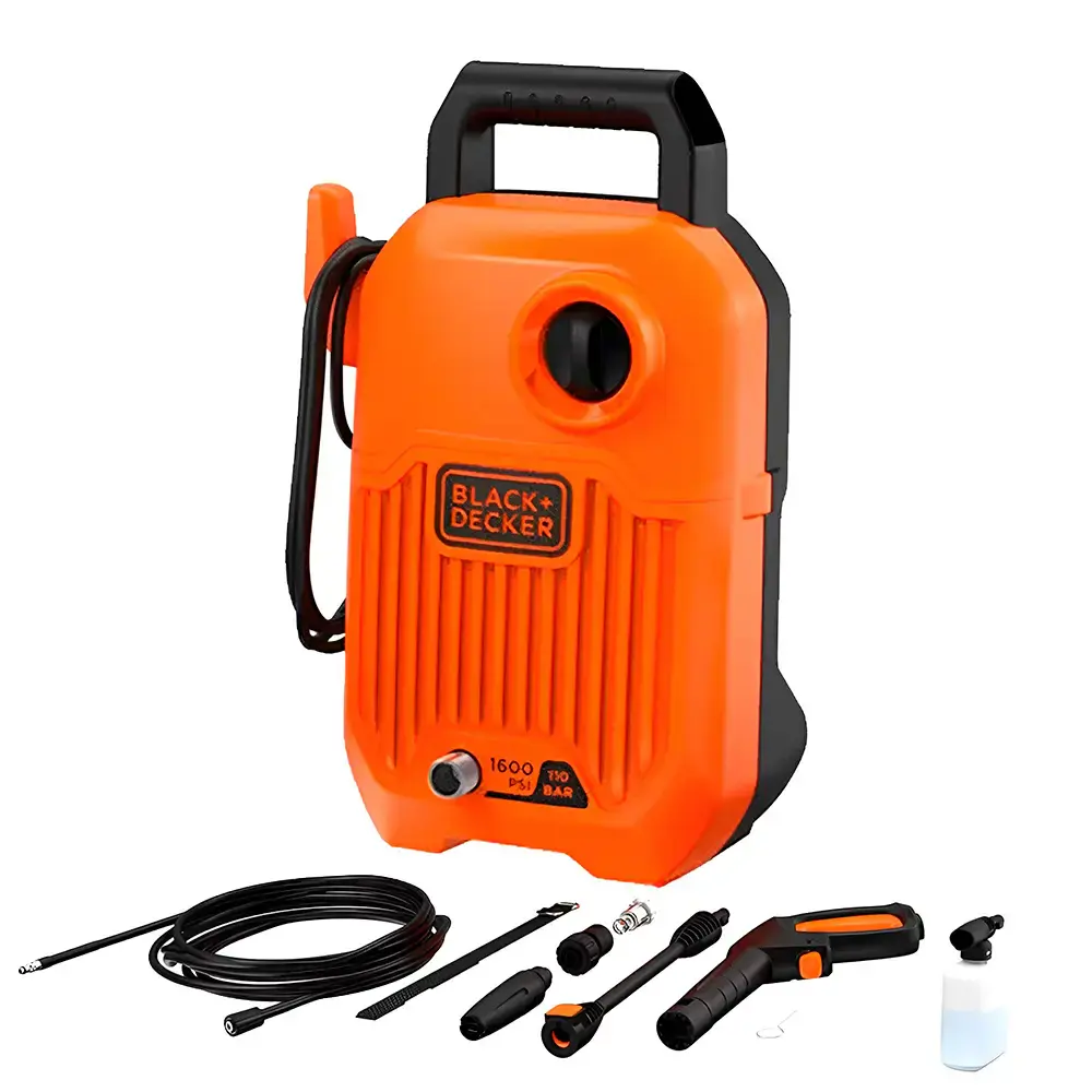 Lavadora de alta pressão 1300W BEPW1600 black & decker 220 V — fotografia de referência