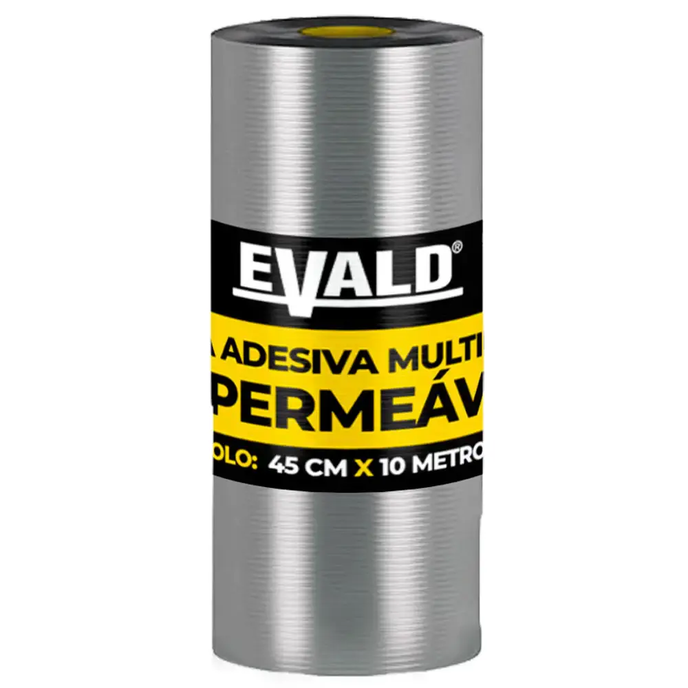 Fita Autoadesiva Multiuso Manta Asfáltica 45 CM x 10 Metros EVALD — fotografia 3