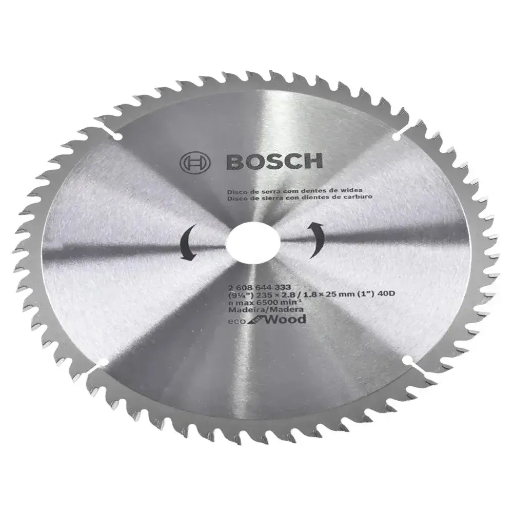 Disco de serra circular eco for wood 235MM 40D Bosch — fotografia 7