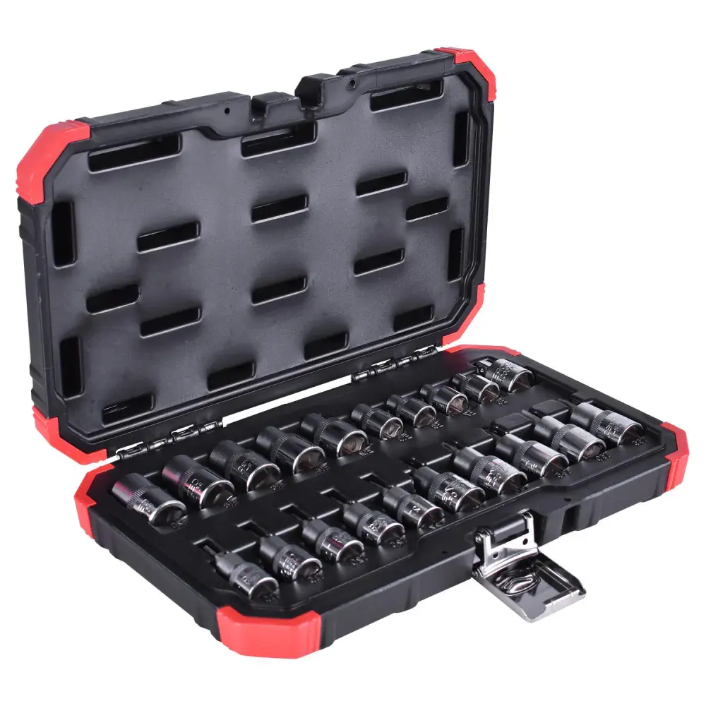 Jogo de soquetes 3/8 mais 1/2 tx com 20PCS Gedore red — fotografia 3